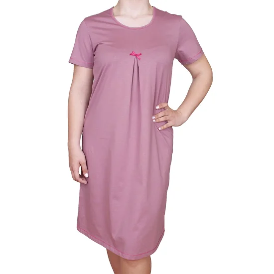 Дамски нощници Дамска нощница с къс ръкав