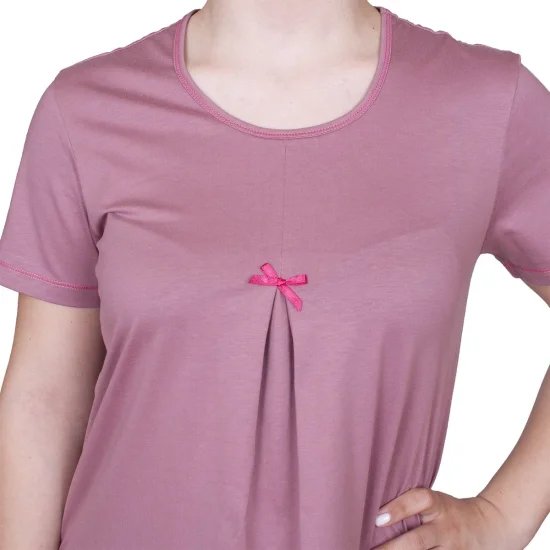 Дамски нощници Дамска нощница с къс ръкав