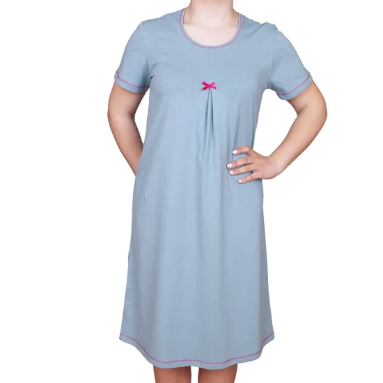 Дамски нощници Дамска нощница с къс ръкав