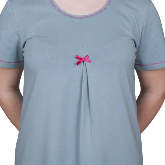 Дамски нощници Дамска нощница с къс ръкав