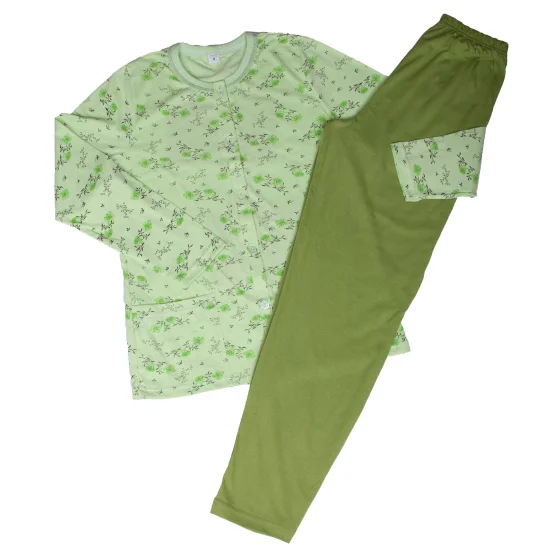 Пижами с копчета Дамска пижама с копчета