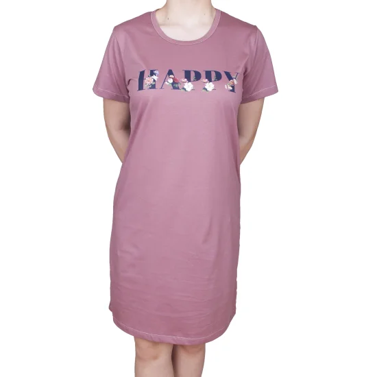 Дамски рокли Дамска рокля с къс ръкав