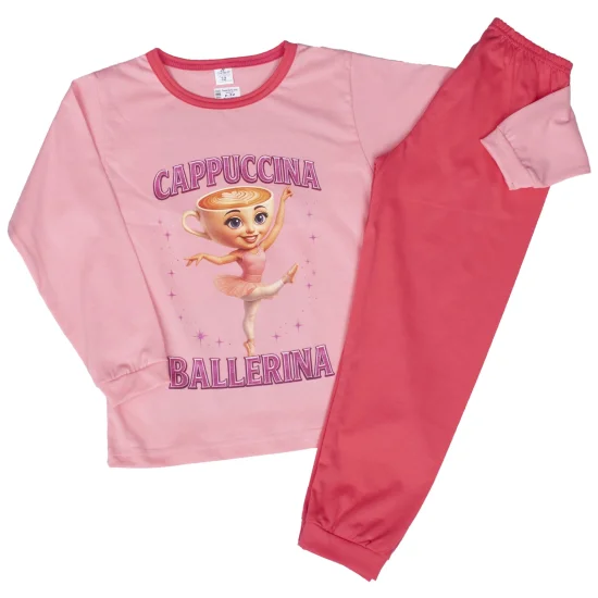 Пижами с дълъг ръкав Детска пижама с дълъг ръкав и дълъг панталон