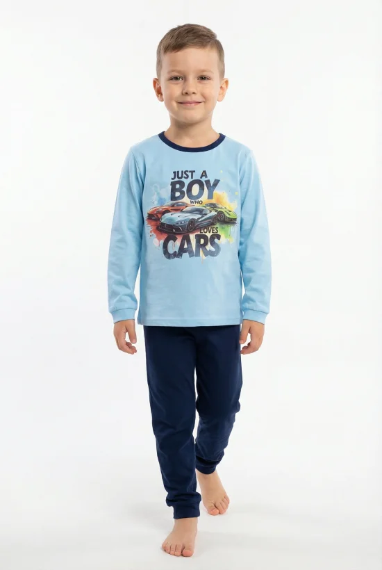 Пижами с дълъг ръкав Детска пижама с дълъг ръкав и дълъг панталон