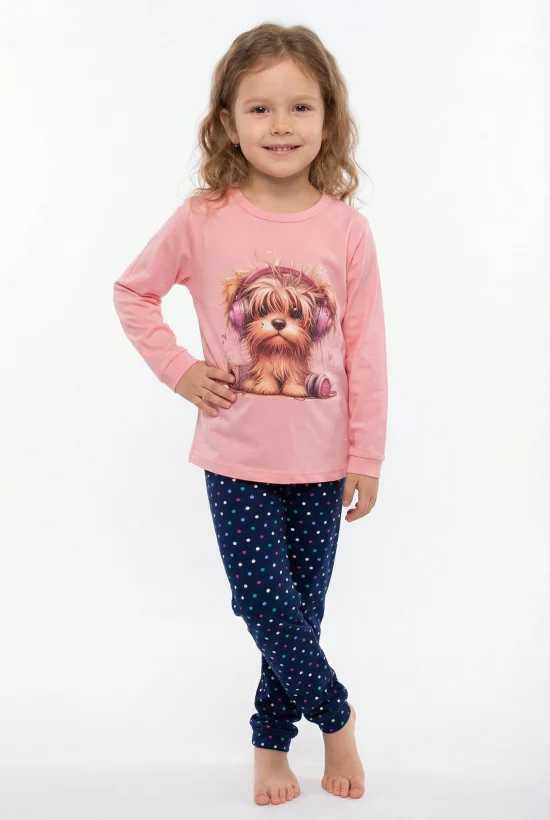 Пижами с дълъг ръкав Детска пижама с дълъг ръкав и дълъг панталон