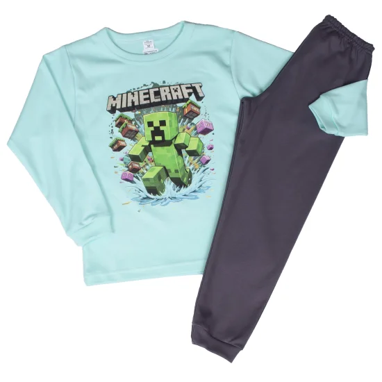 Пижами с дълъг ръкав Детска зимна пижама интерлог