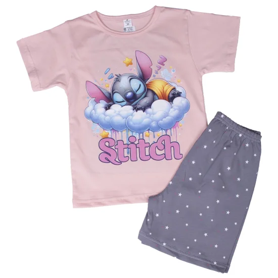 Пижами с къс ръкав Детска пижама с къс ръкав и къс панталон