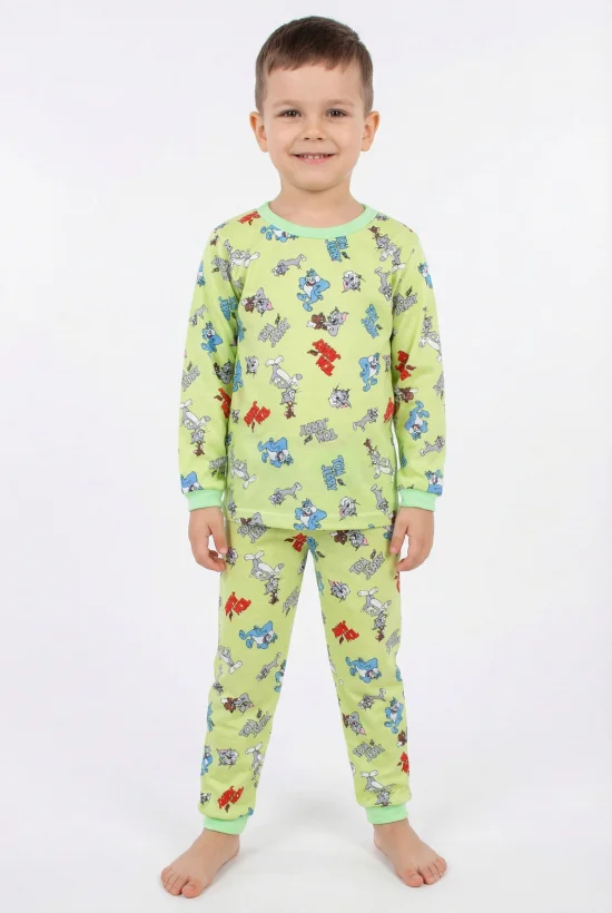 Пижами с дълъг ръкав Детска пижама с дълъг ръкав и дълъг панталон
