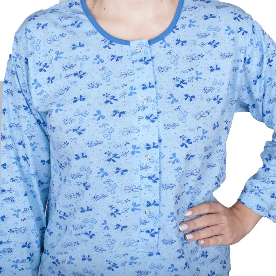 Дамски нощници Дамска нощница с дълъг ръкав