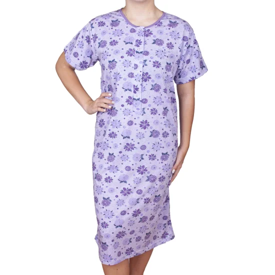 Дамски нощници Дамска нощница с къс ръкав