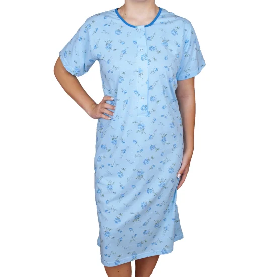 Дамски нощници Дамска нощница с къс ръкав