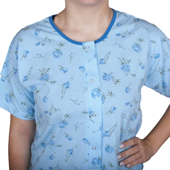 Дамски нощници Дамска нощница с къс ръкав