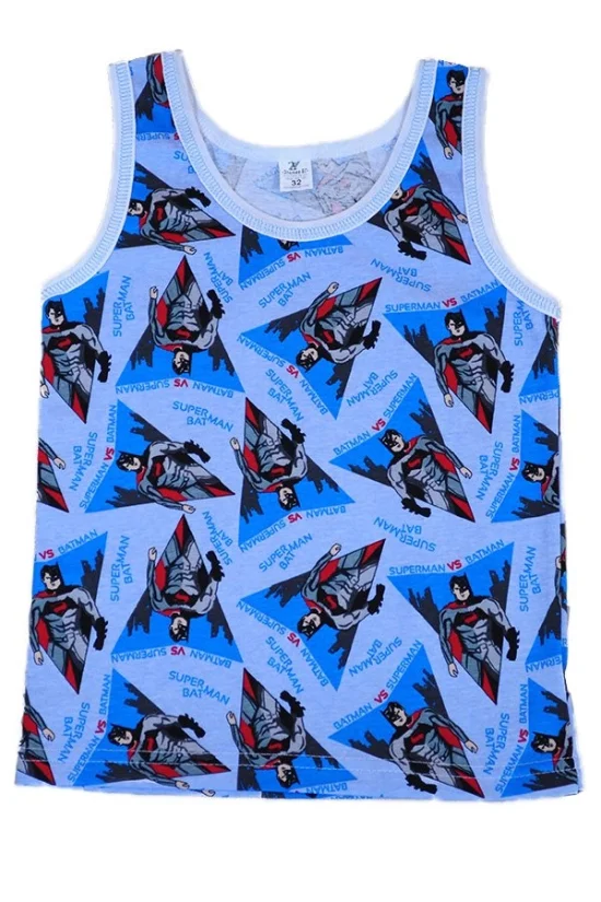 Тениски, потници,комплекти Детски потник, син цвят, с картинки