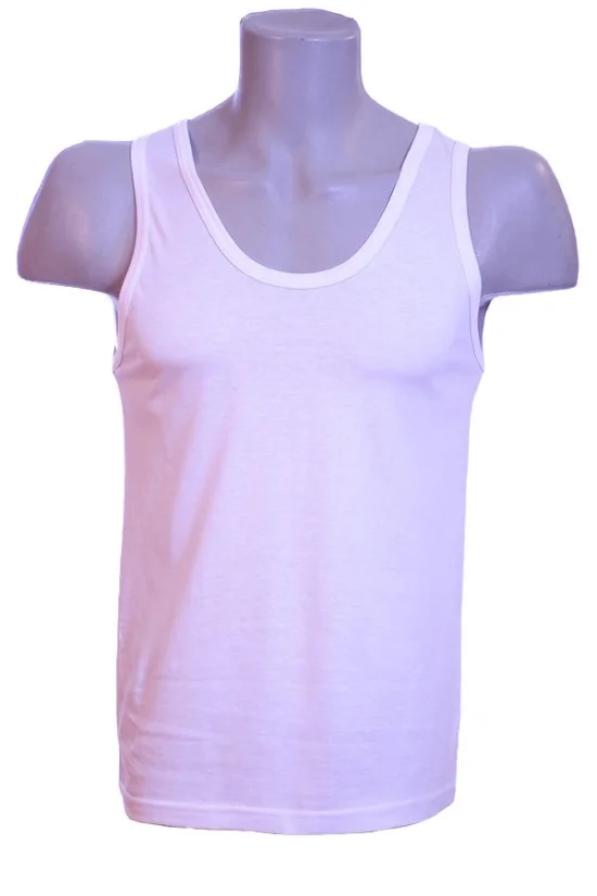 Тениски, потници,комплекти Потник - бял