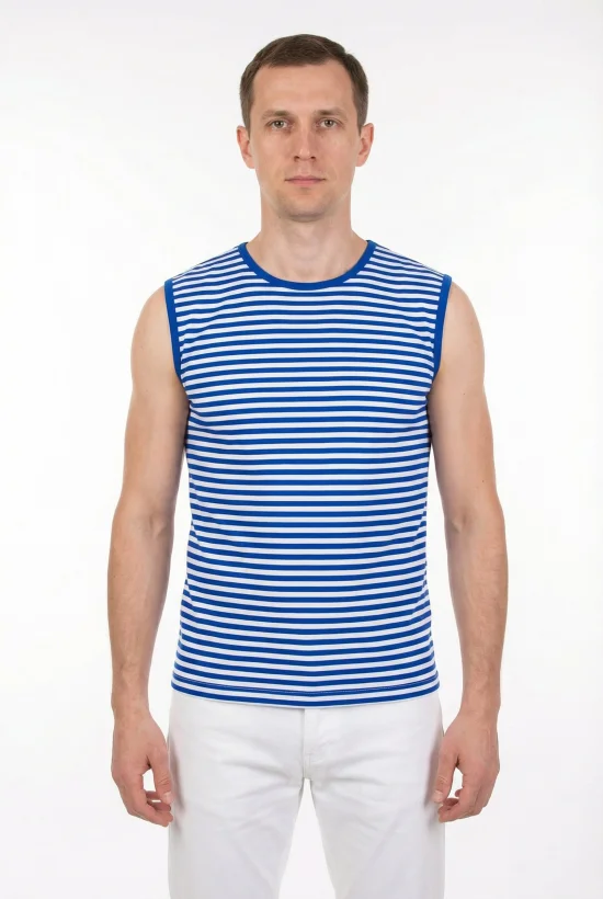 Мъжко Моряшка тениска без ръкав