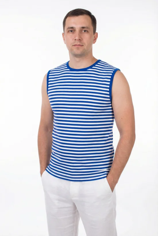 Мъжко Моряшка тениска без ръкав
