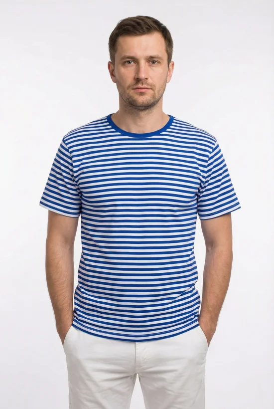 Мъжко Моряшка тениска с къс ръкав